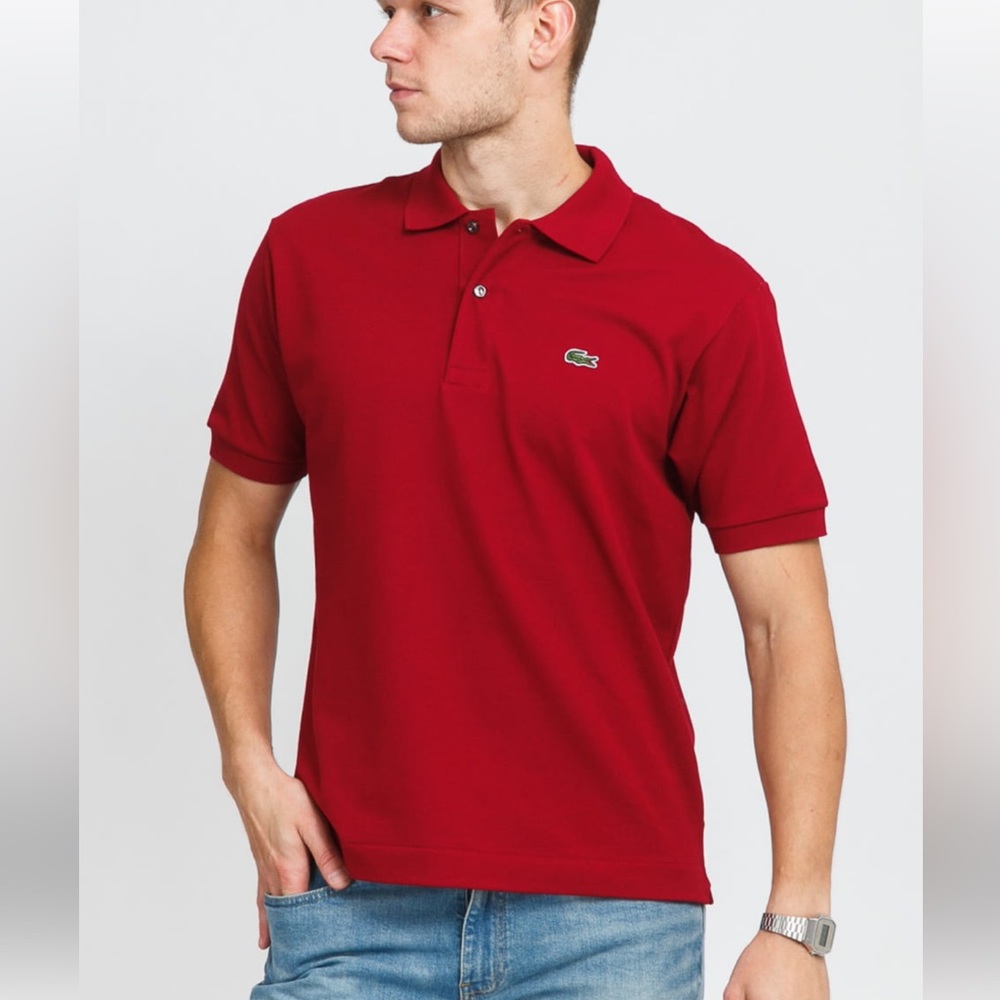 Lacoste Men’s Classic Red Preppy Cotton polo Sz XXL great condition price firm!